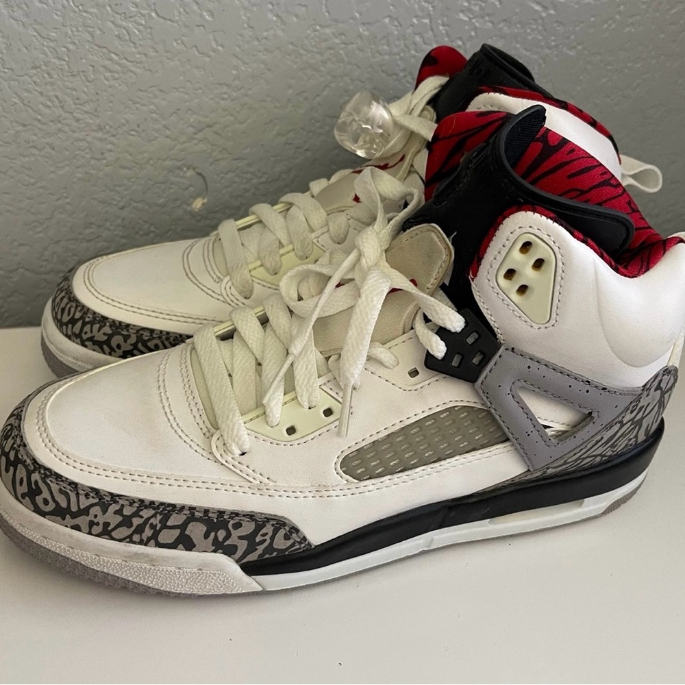 Air Jordan Spizike BG White Cement - 317321-122 - Size 7Y